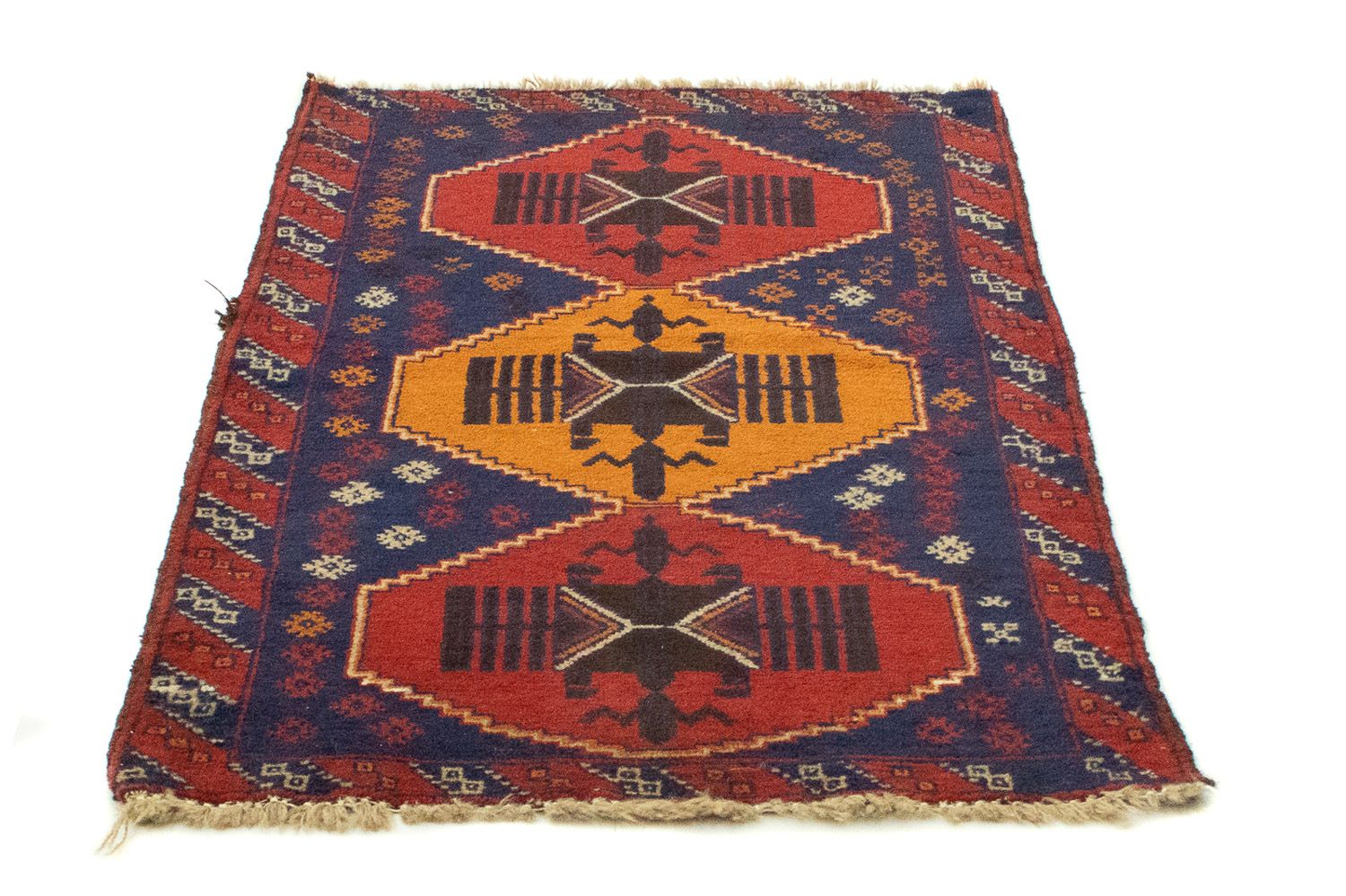 Baluch-tæppe - 145 x 83 cm - blå