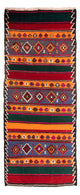 Antikt kilim Tæppe 350x140cm