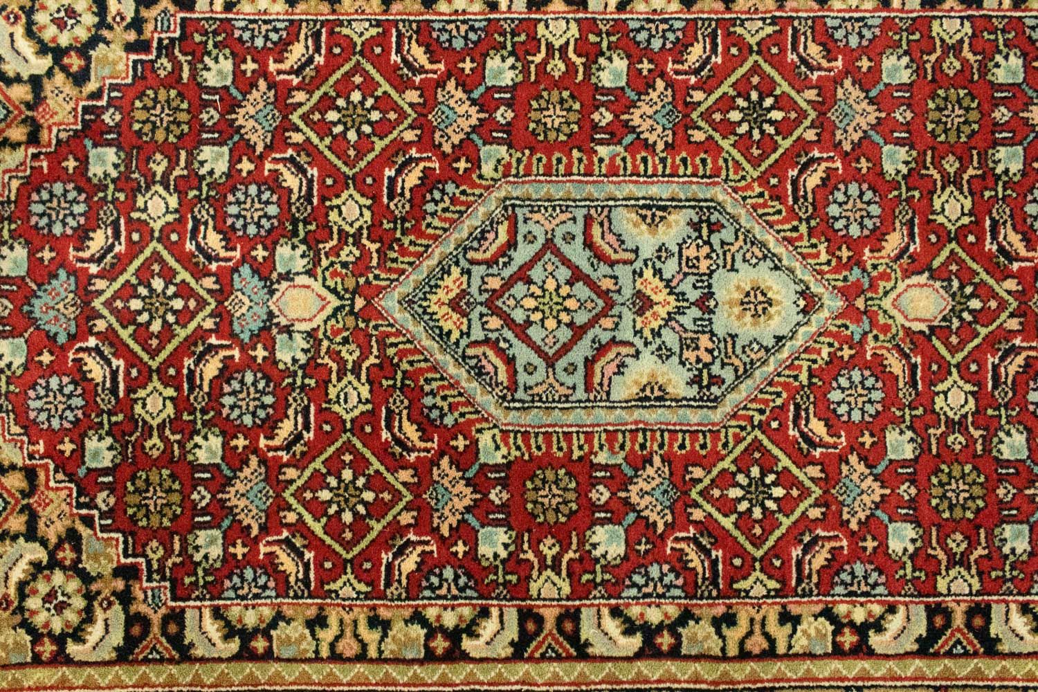 Løber Orientalsk tæppe - 400 x 80 cm - rød