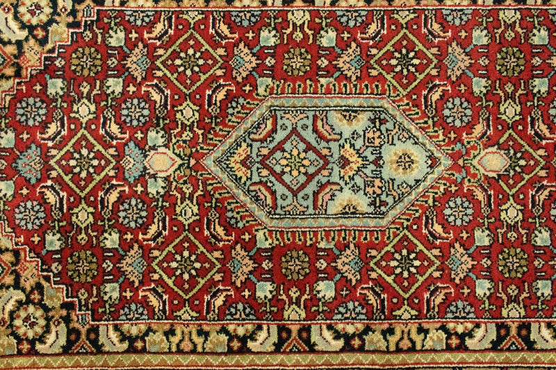 Løber Orientalsk tæppe - 400 x 80 cm - rød