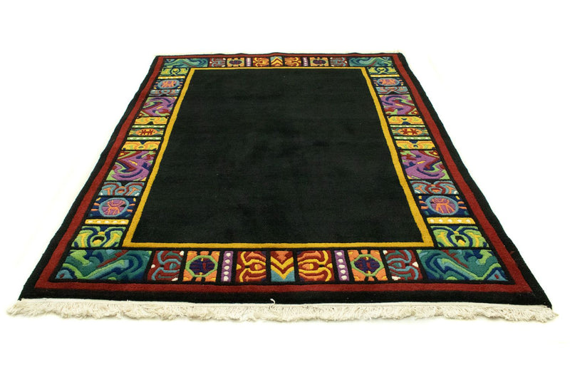 Kina Tæppe - 238 x 178 cm - sort