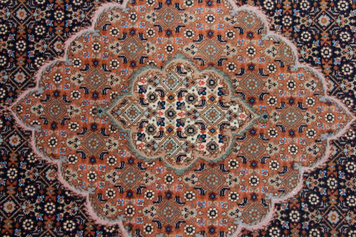 Persisk tæppe - Tabriz - Royal - 146 x 101 cm - blå