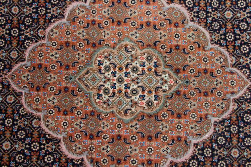 Persisk tæppe - Tabriz - Royal - 146 x 101 cm - blå