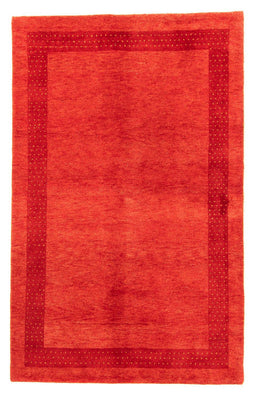 Gabbeh-tæppe - Indus - 245 x 154 cm - mørkerød
