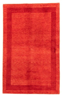 Gabbeh-tæppe - Indus - 245 x 154 cm - mørkerød