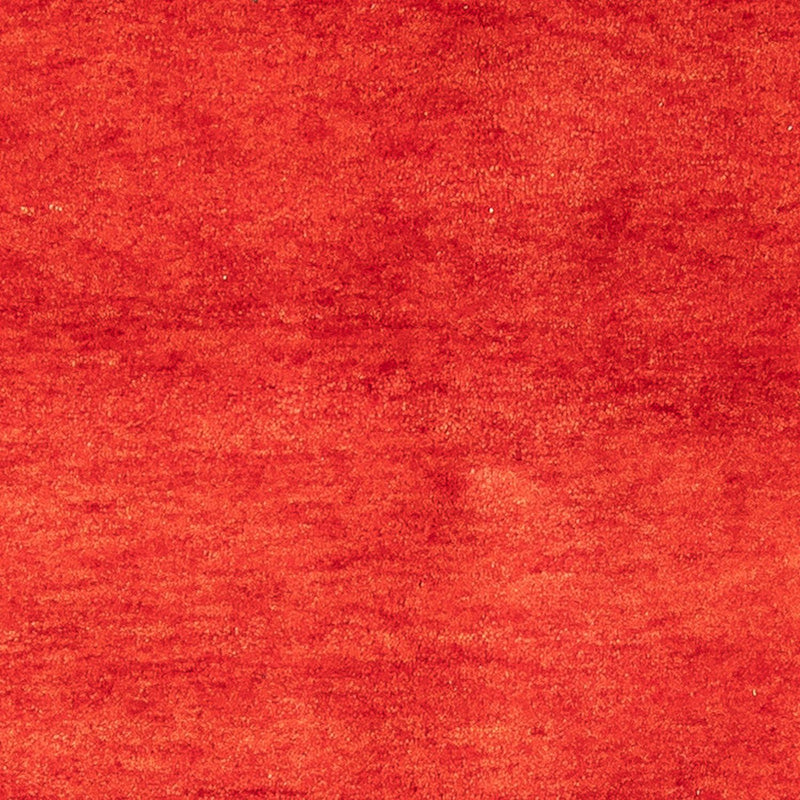 Gabbeh-tæppe - Indus - 245 x 154 cm - mørkerød