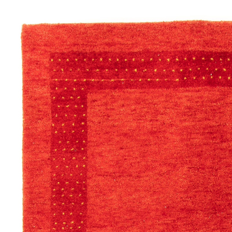 Gabbeh-tæppe - Indus - 245 x 154 cm - mørkerød