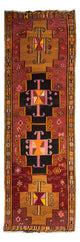 Antikt kilim Tæppe 375x130cm