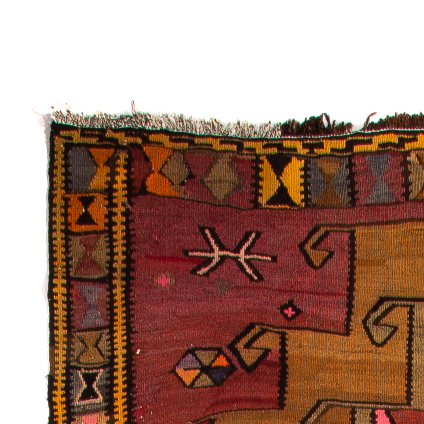 Antikt kilim Tæppe 375x130cm