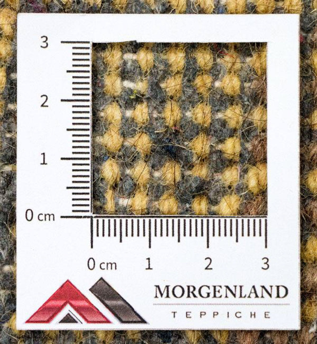 Gabbeh-tæppe - Indus - 239 x 174 cm - guld