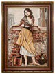 Billede tæppe 85x60cm - Orientalsk tæppe
