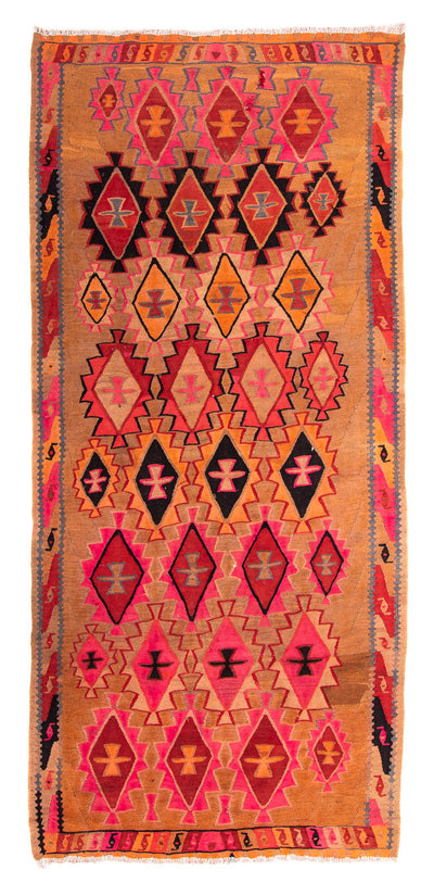 Antikt kilim Tæppe 145x308cm