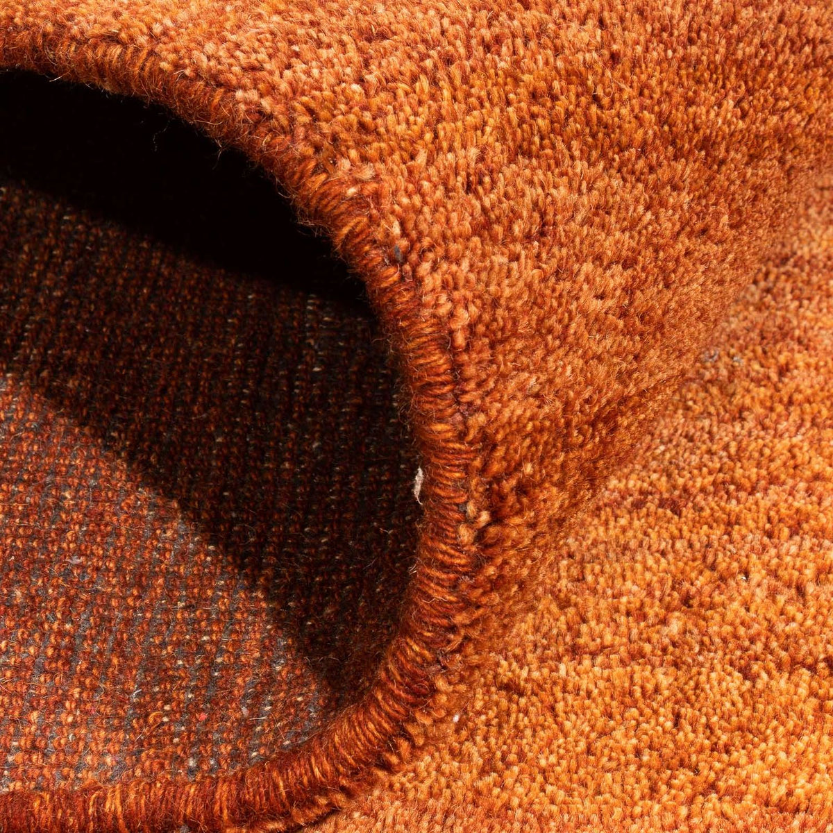 Gabbeh-tæppe - Indus - 196 x 143 cm - brun