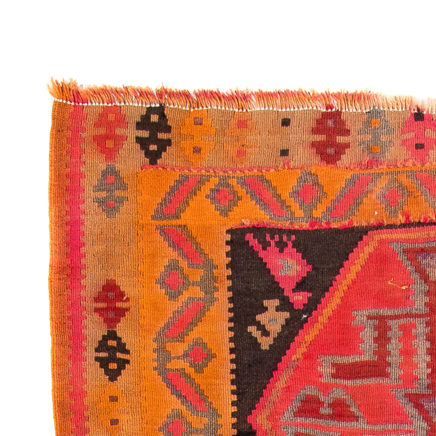 Antik kilim Tæppe 355x142cm