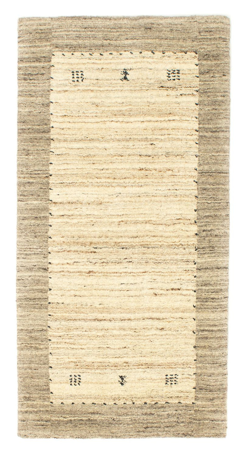 Gabbeh-tæppe - Softy - 142 x 70 cm - natur