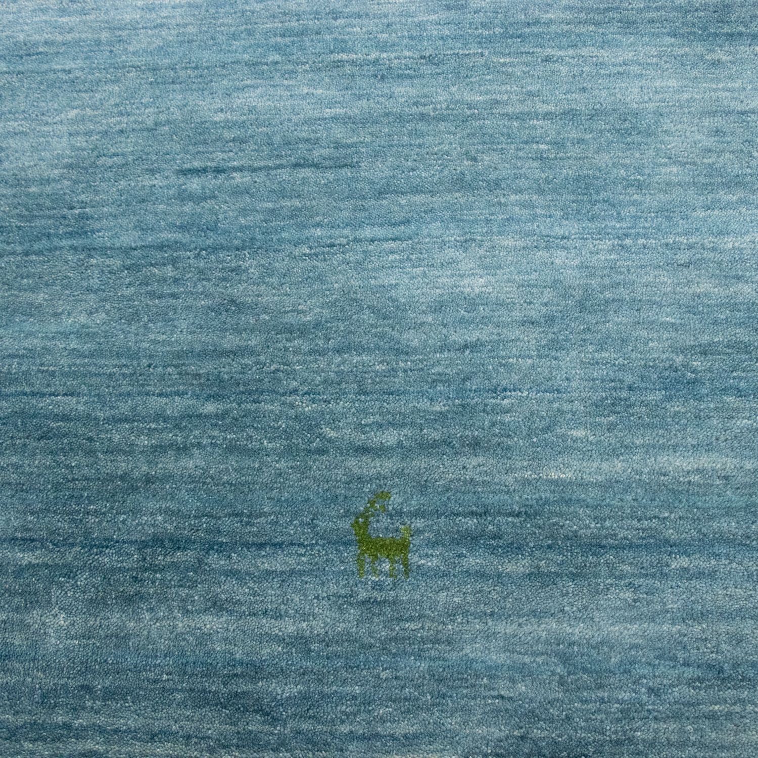 Gabbeh-tæppe - Softy - 299 x 202 cm - lyseblå