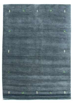 Gabbeh-tæppe - Softy - 298 x 250 cm - blå