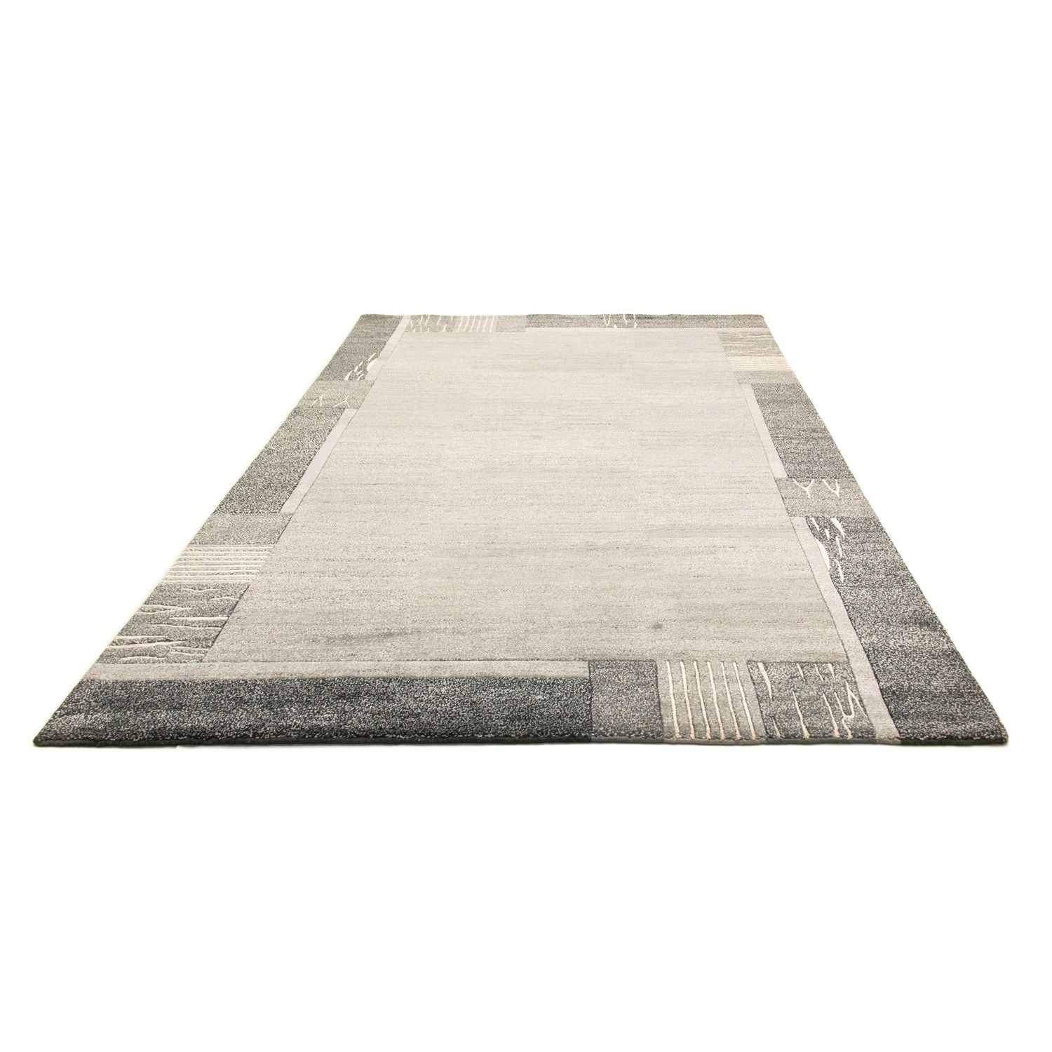 Nepal Tæppe - 300 x 200 cm - grå