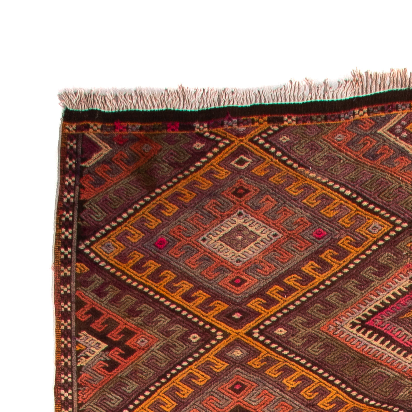 Antikt kilim Tæppe 370x140cm
