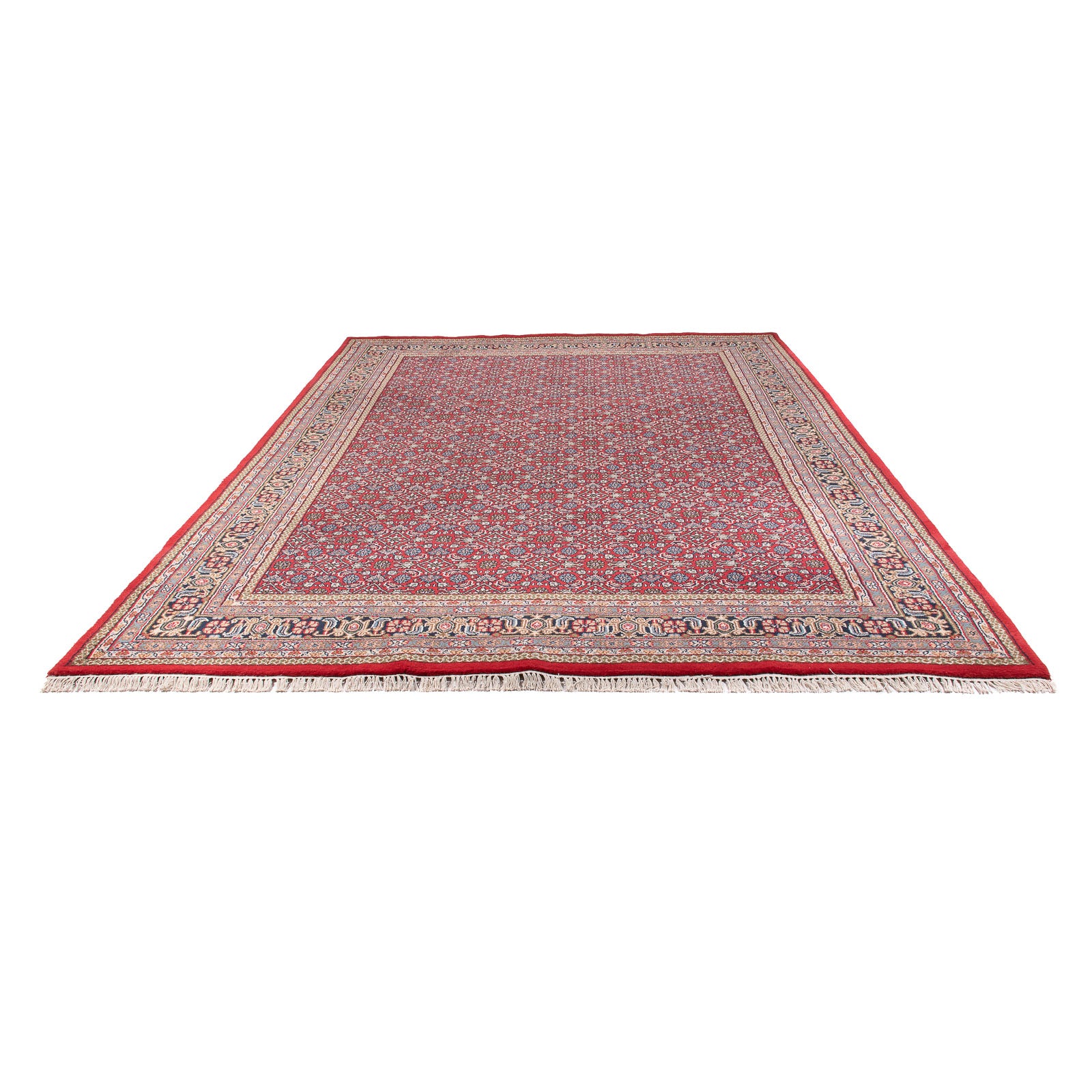 Orientalsk tæppe - Bijar - Indus - 353 x 253 cm - rød