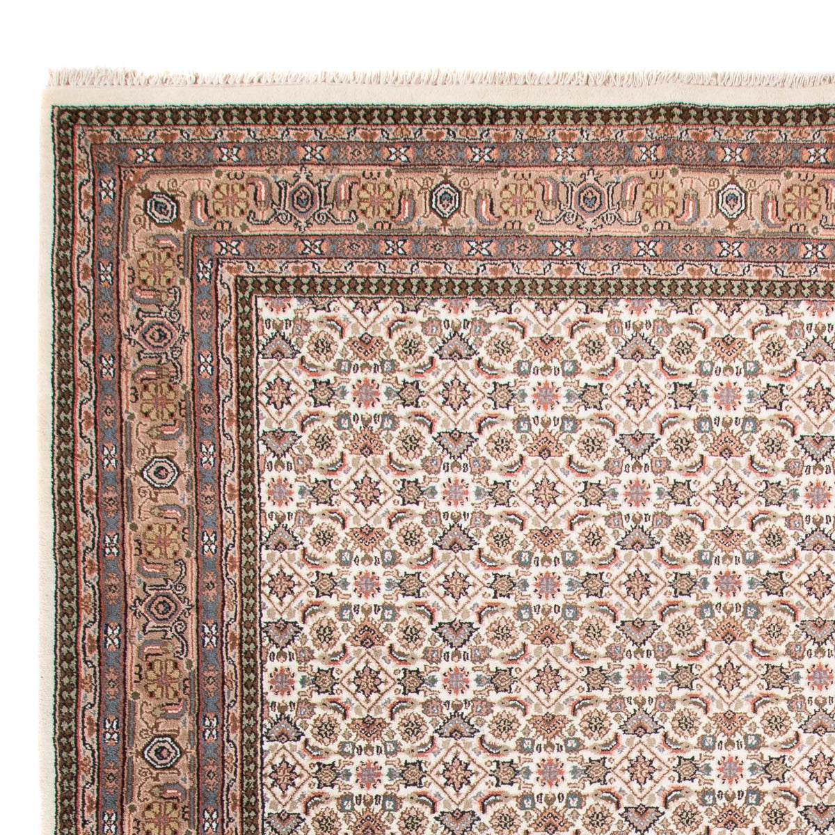 Orientalsk tæppe - Bijar - Indus - 355 x 249 cm - beige