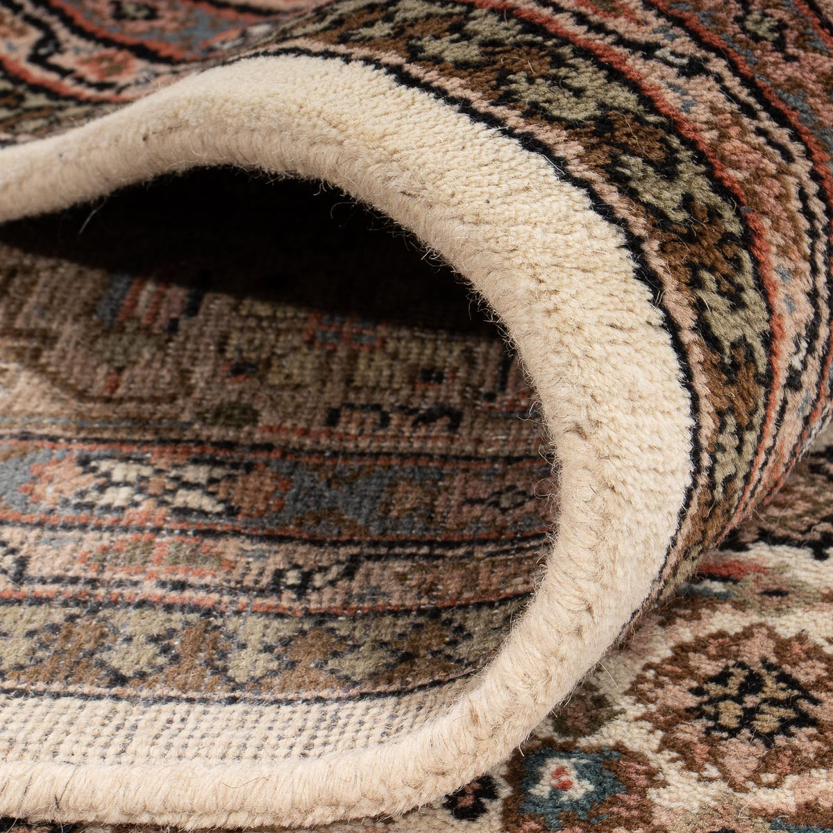 Orientalsk tæppe - Bijar - Indus - 355 x 249 cm - beige