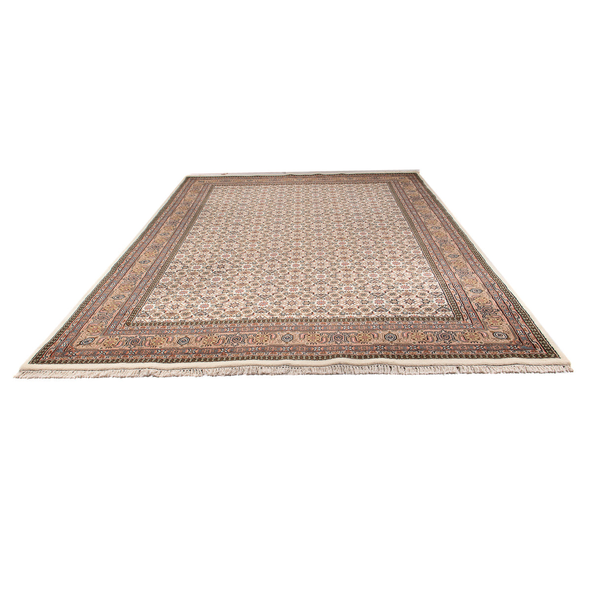 Orientalsk tæppe - Bijar - Indus - 355 x 249 cm - beige