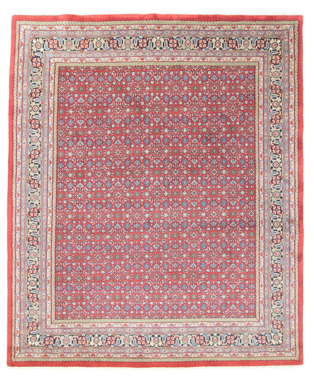 Orientalsk tæppe - Bijar - Indus - 305 x 255 cm - rød