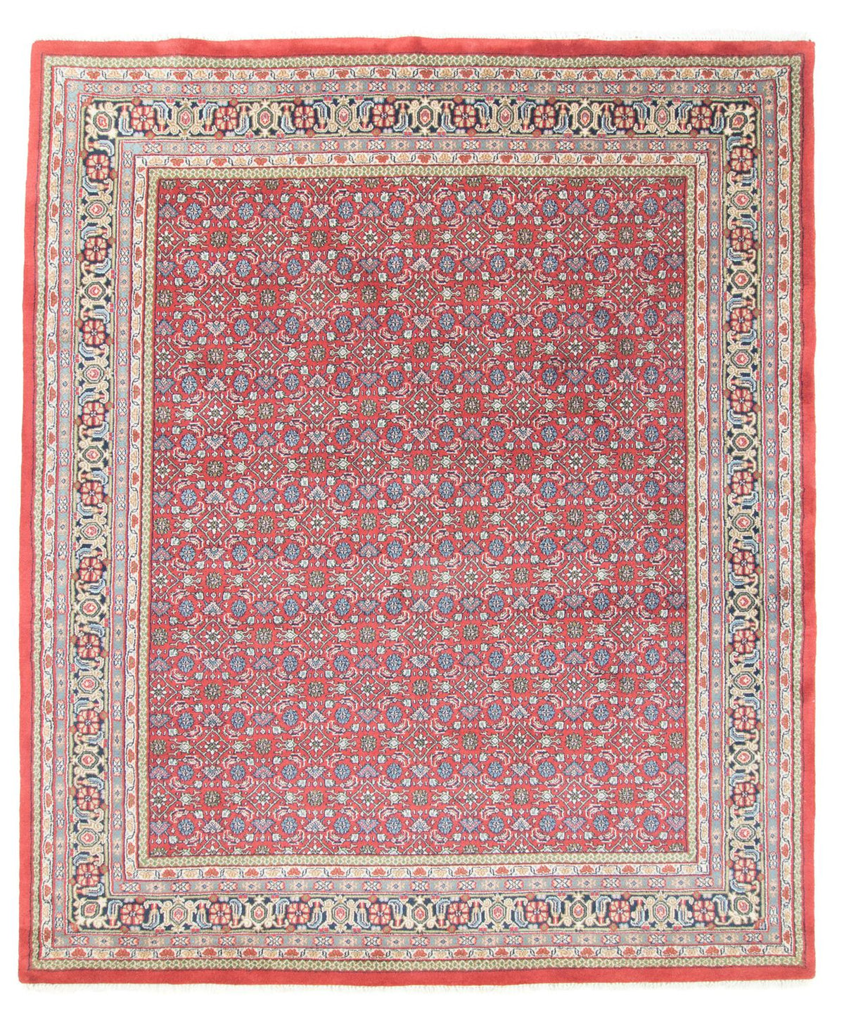 Orientalsk tæppe - Bijar - Indus - 305 x 255 cm - rød