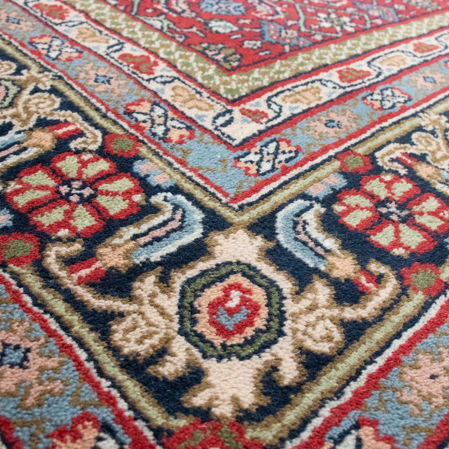 Orientalsk tæppe - Bijar - Indus - 305 x 255 cm - rød
