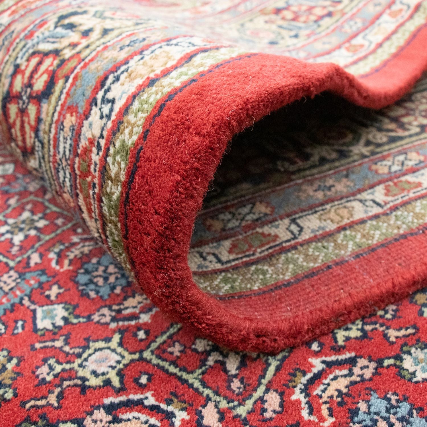 Orientalsk tæppe - Bijar - Indus - 305 x 255 cm - rød