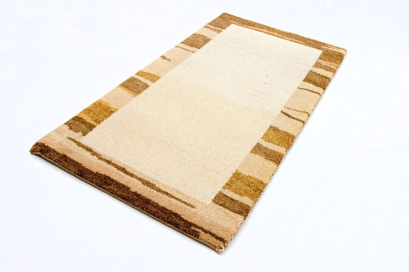 Gabbeh-tæppe - Indus - 141 x 75 cm - beige
