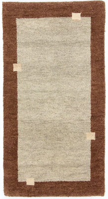 Gabbeh-tæppe - Indus - 135 x 72 cm - beige