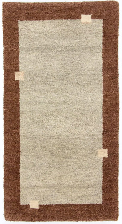 Indo Gabbeh Tæppe 72x135cm - Uldtæppe