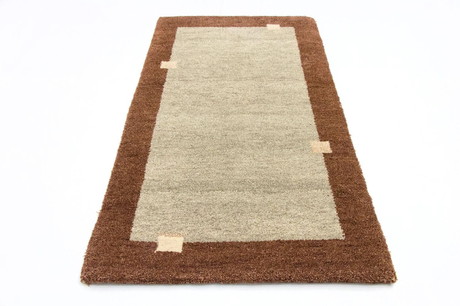 Gabbeh-tæppe - Indus - 135 x 72 cm - beige