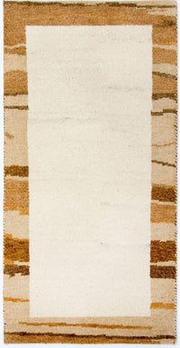 Gabbeh-tæppe - Indus - 142 x 72 cm - beige