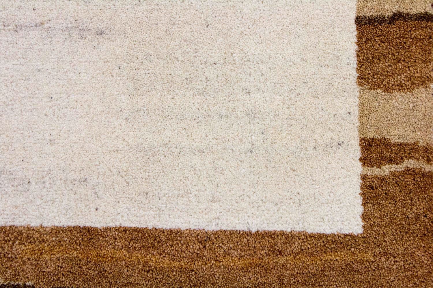 Gabbeh-tæppe - Indus - 142 x 72 cm - beige
