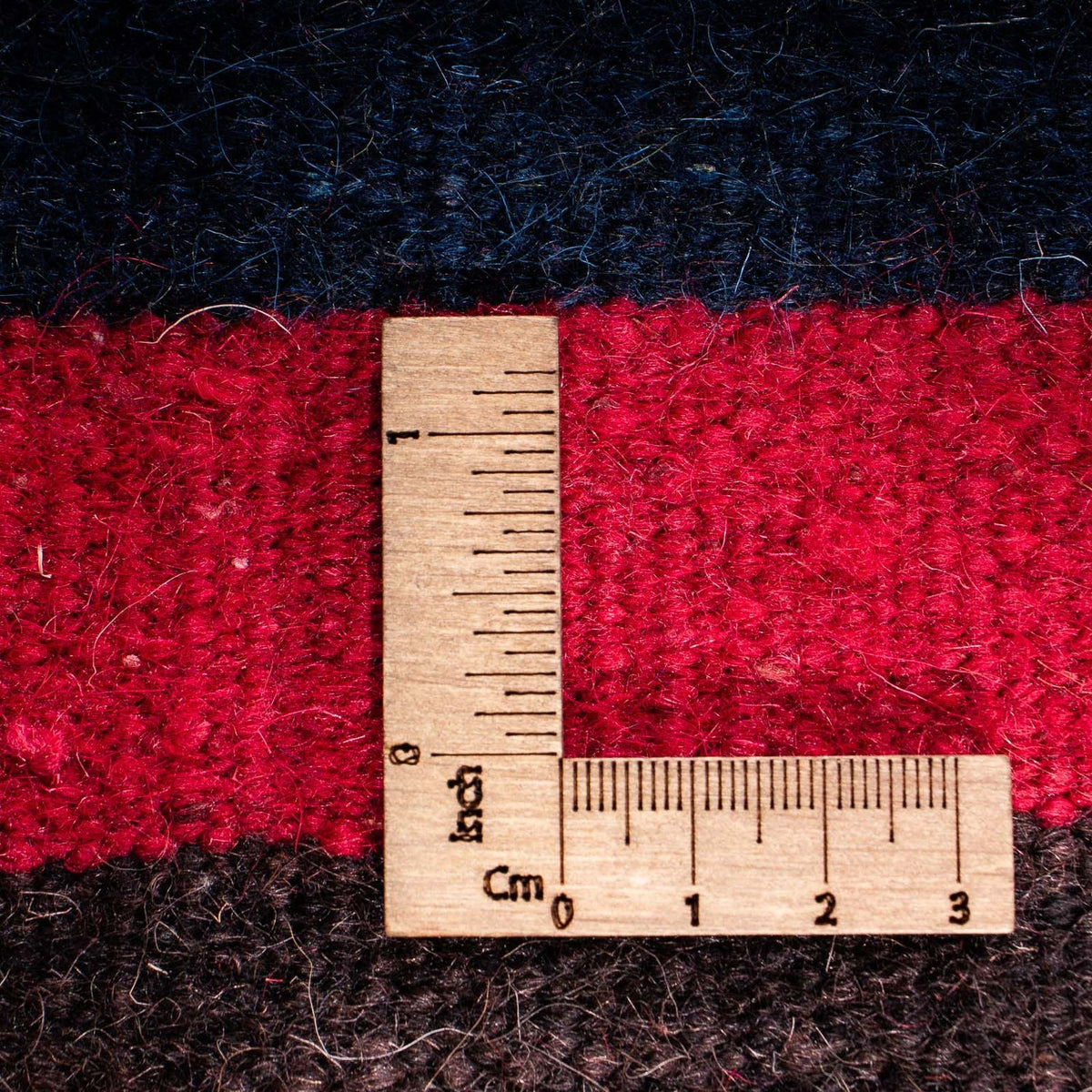 Kelim-tæppe - gammelt - 200 x 155 cm - flerfarvet