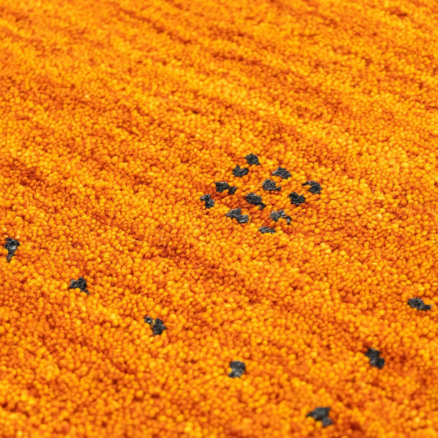 Gabbeh-tæppe - Softy - 155 x 83 cm - orange