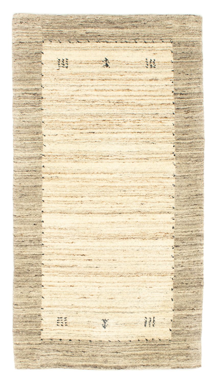 Gabbeh-tæppe - Softy - 141 x 71 cm - natur