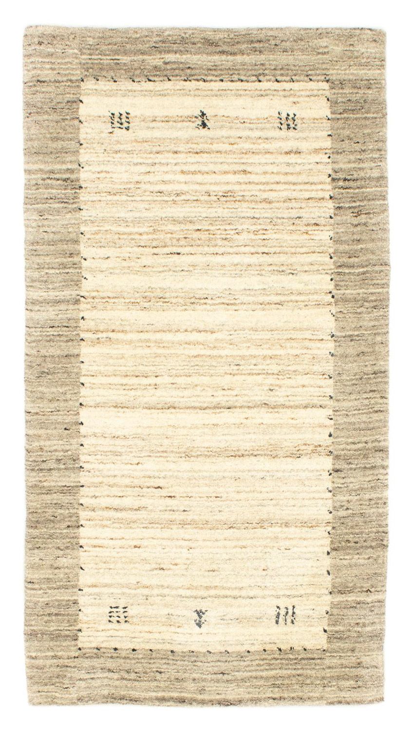 Gabbeh-tæppe - Softy - 141 x 71 cm - natur