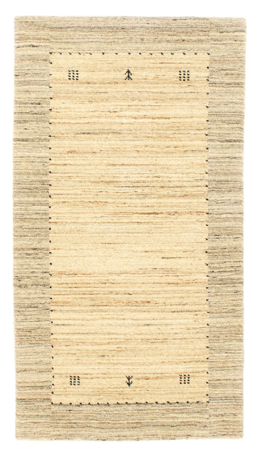 Gabbeh-tæppe - Softy - 139 x 72 cm - natur