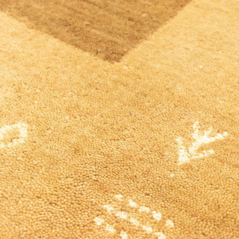 Gabbeh-tæppe - Softy - 229 x 164 cm - mørk beige