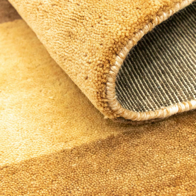 Gabbeh-tæppe - Softy - 229 x 164 cm - mørk beige
