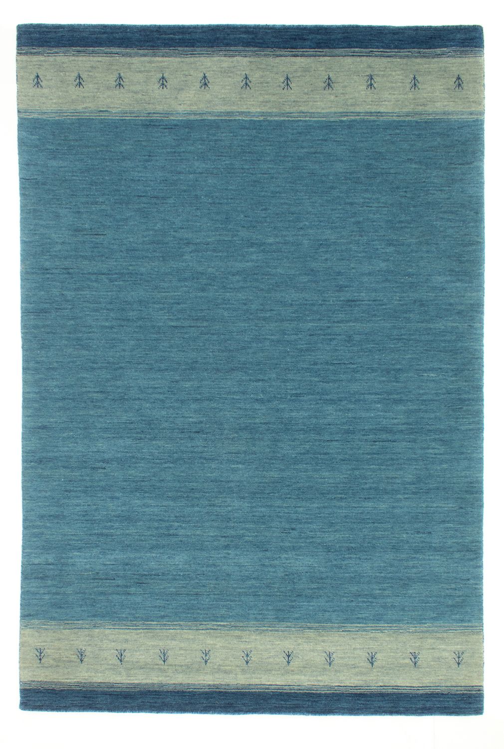 Gabbeh-tæppe - Softy - 203 x 144 cm - blå