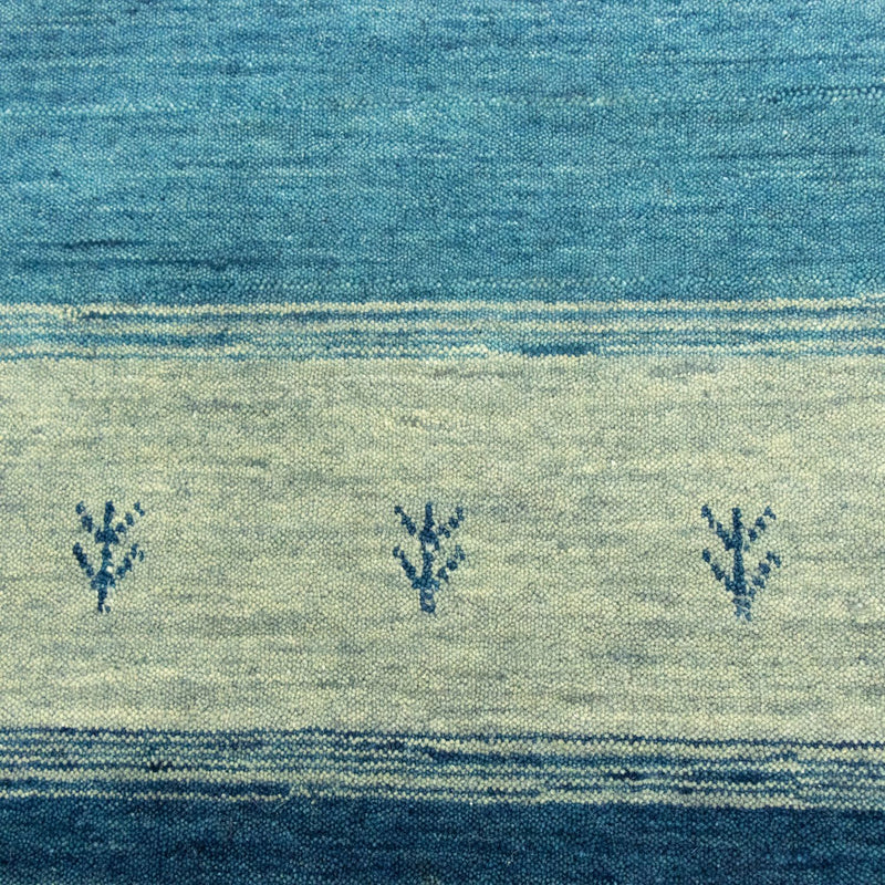 Gabbeh-tæppe - Softy - 203 x 144 cm - blå