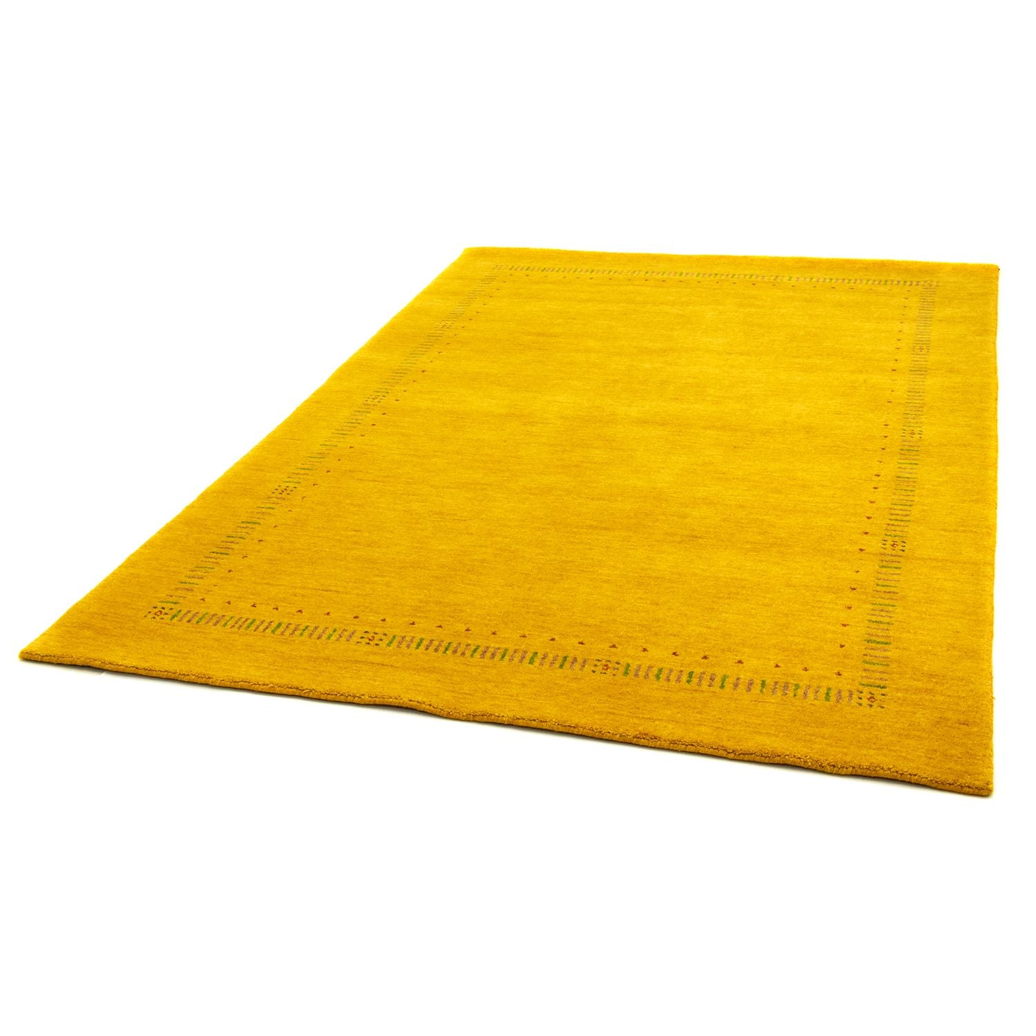 Gabbeh-tæppe - Softy - 236 x 162 cm - guld