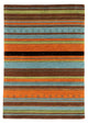 Gabbeh Loom Tæppe 203x143cm - Uldtæppe