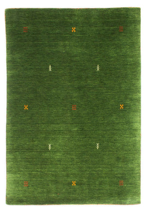 Gabbeh-tæppe - Softy - 196 x 145 cm - grøn