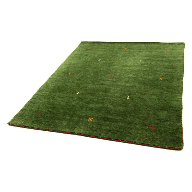 Gabbeh-tæppe - Softy - 196 x 145 cm - grøn